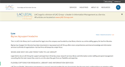 Desktop Screenshot of laclegal.com